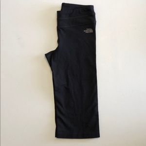 The north face  black crop pants size S